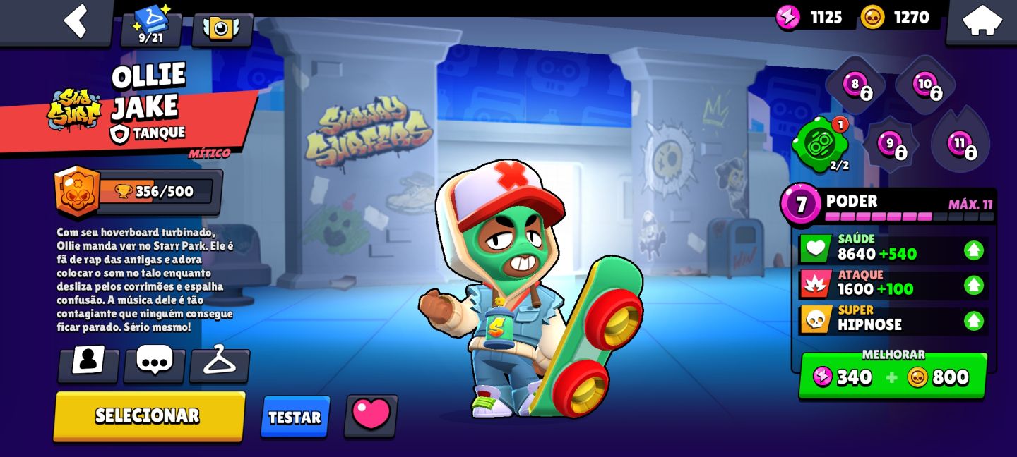 (25% Off) Mais De 350 Skins | Mais de 40 buffies | 33 Brawlers NV11