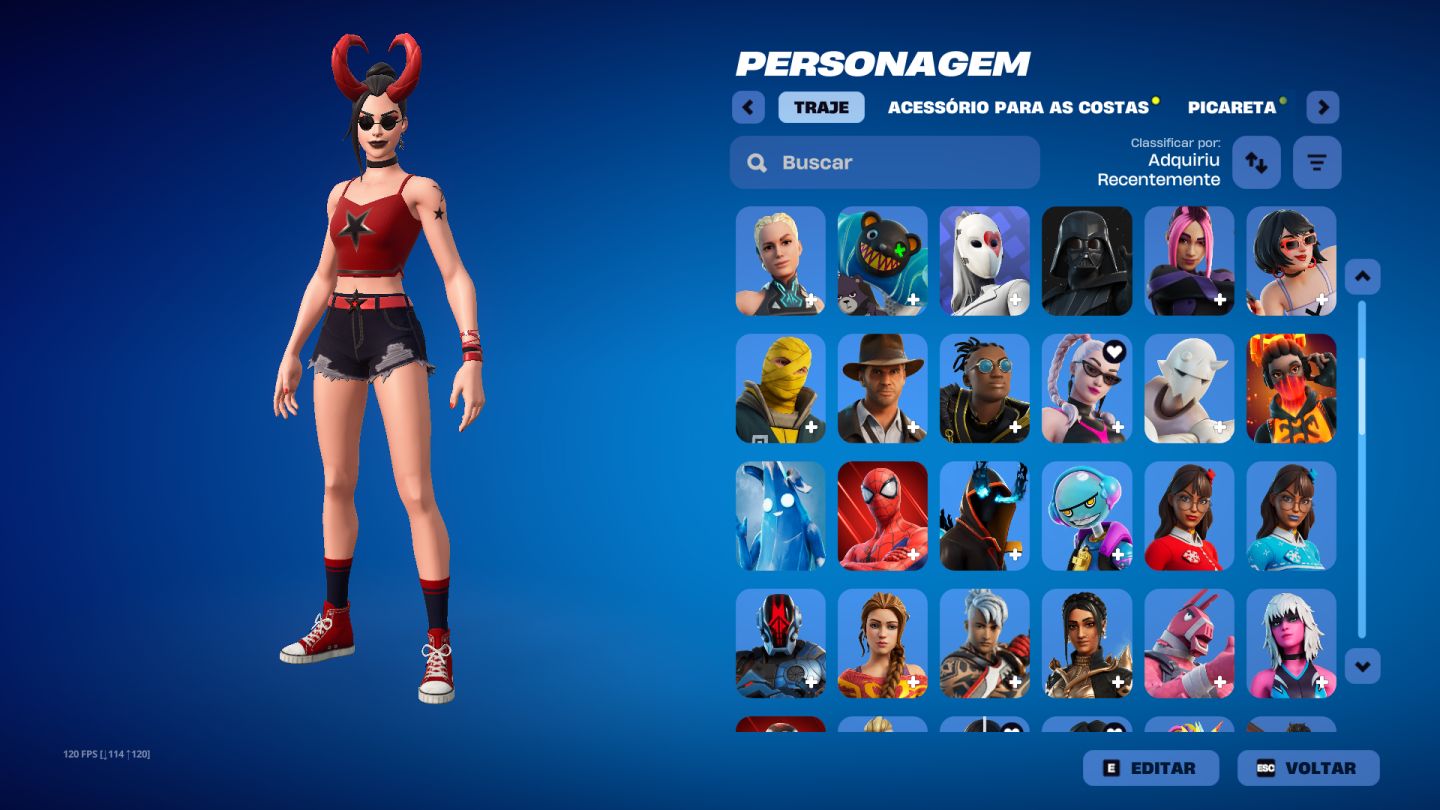 Conta de fortnite rara COM 3200 V BUCKS
