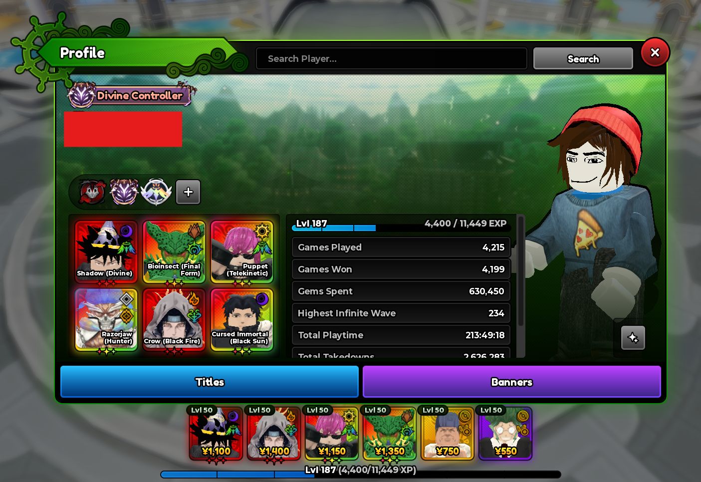 Conta de Anime Expeditions muito forte! Megumi Unbound e Gowther Unbound e mais!