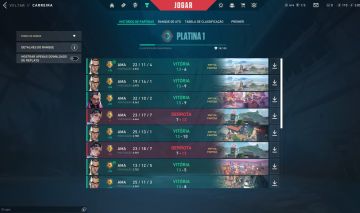 CONTA VALORANT - PLATINA 1 - LV 22 - FULL ACESSO - MMR ALTO - IDADE VERIFICADA