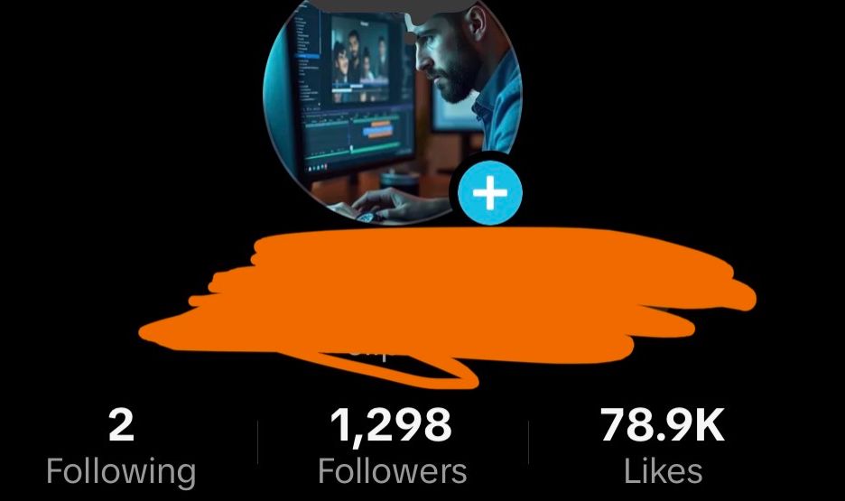 Conta TikTok Ativa +1K Seguidores e +1M Visualizações