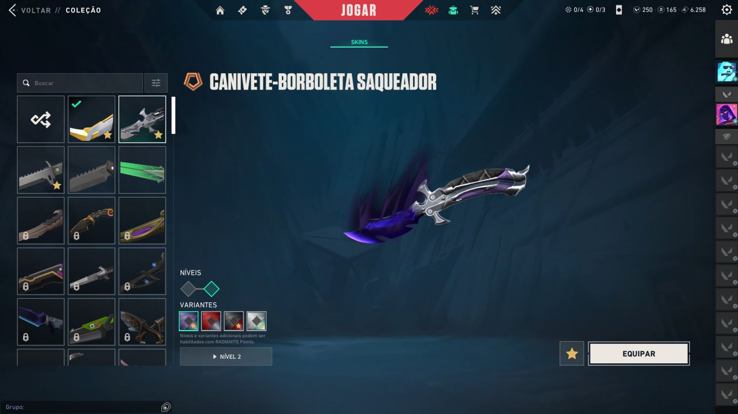 CONTA COM FACAS