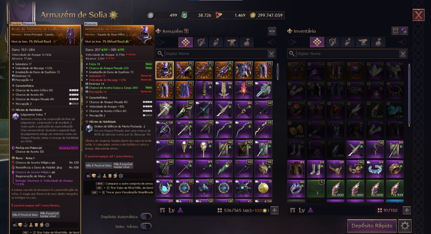 CONTA Throne and Liberty 10.300K de Power + STEAM 10 anos LVL 65 + Muitos jogos