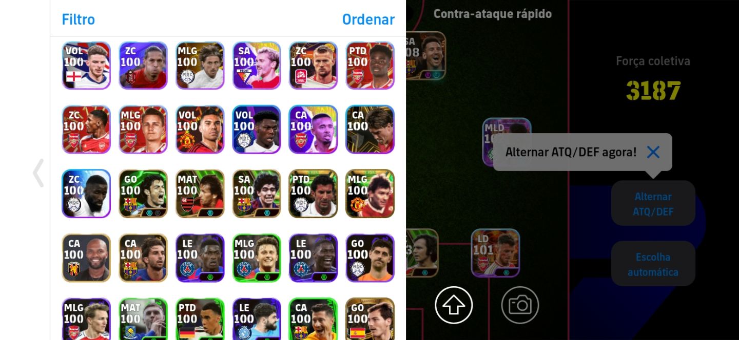 CONTA DE EFOOTBALL MUITO BOA