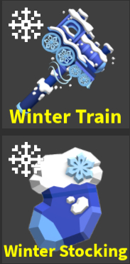 SETs (Marreta + Gema) de marretas Flee The Facility - Roblox