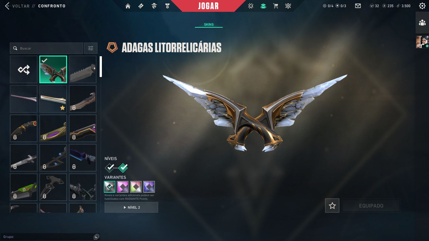 CONTA VALORANT + LOL | COLEÇÃO DE SKINS | MAIS DE R$1.450 INVESTIDOS