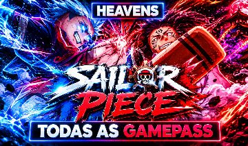 (MENOR PREÇO) Sailor Piece | Gojo + Sukuna + Haki