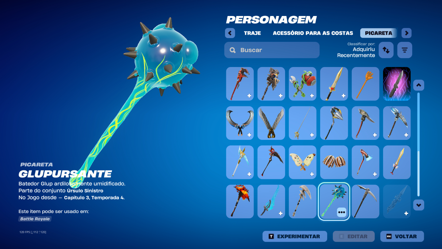 CONTA Fortnite com várias skins