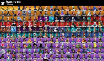 Conta de Fortnite com 540+ Skins!