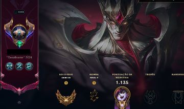 CONTA LEAGUE OF LEGENDS, Lol Nível 1012 Conta de 2017, Gasto uns 7K
