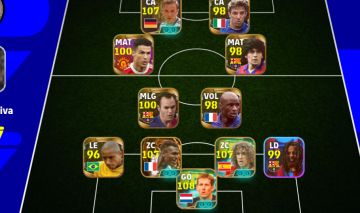 CONTA COM 3220 DE FORÇA + TIME LEGENDS + DESAILLY BIG TIME + PUYOL++