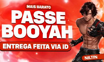 [MAIS BARATO] PASSE BOOYAH PREMIUM FREE FIRE - NÃO PRECISA ADICIONAR! (ON)
