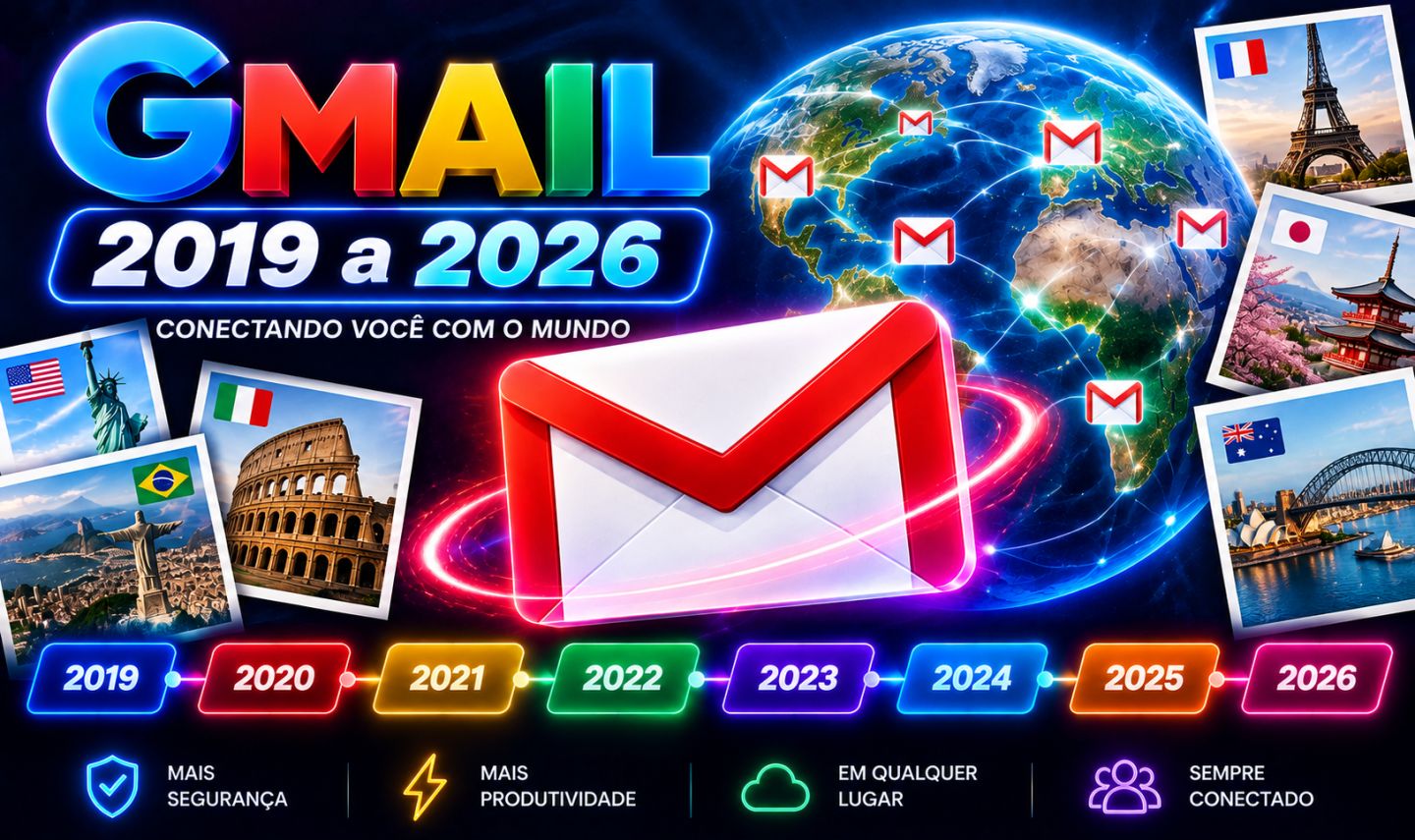 GMAIL CONTA DIGITAL | NACIONALIDADE ALEATÓRIA | ANO ALEATÒRIO