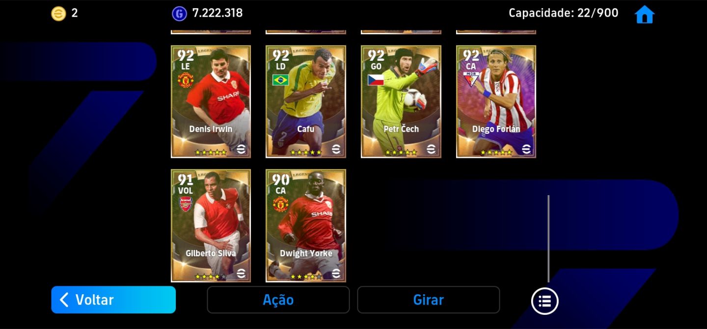 Conta eFootball | Messi Ronaldinho Kaká Neymar, Bale e Lendas + 11k de moedas