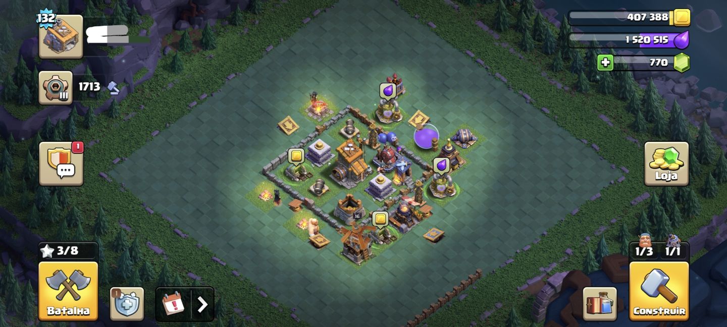 CONTA CLASH OF CLANS CV14 BEM UPADA FULL ACESSO