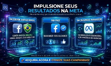 CONTAS FACEBOOK BR ANTIGO (PREMIUM) | BMs | FAN PAGES