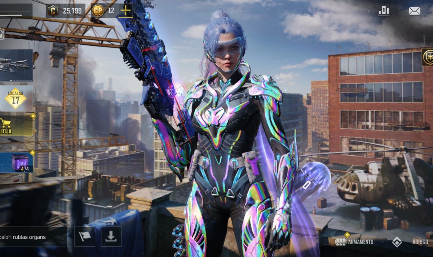 Conta Cod mobile 15 lendária 5 miticas 2 prestígio