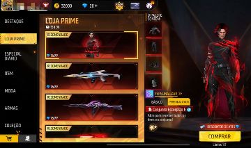 LOJA PRIME JUNHO CONJUNTO SCORPION ESCARLATE RARO