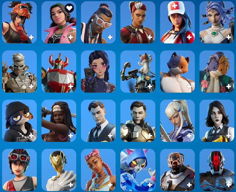 CONTA FORTNITE COMPLETA 354 SKINS