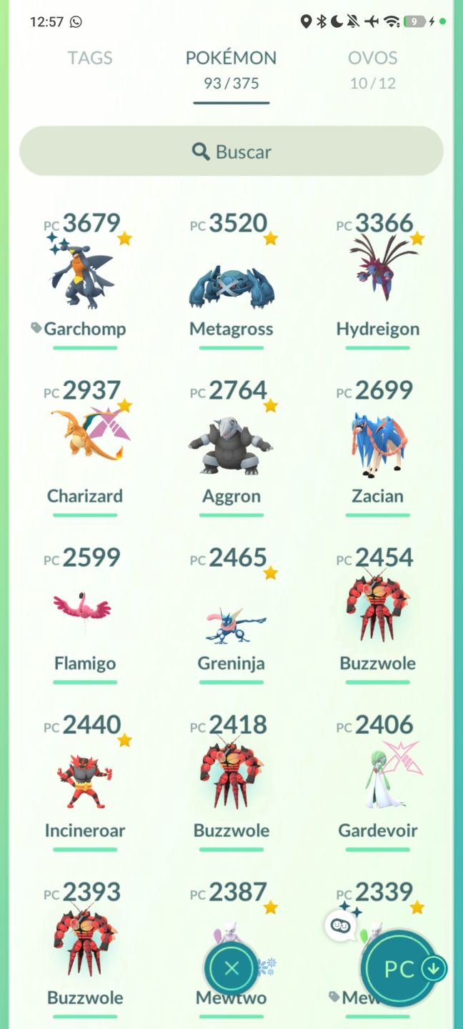 CONTA POKÉMON GO LEVEL 47 COM VÁRIOS SHINYS E 100%