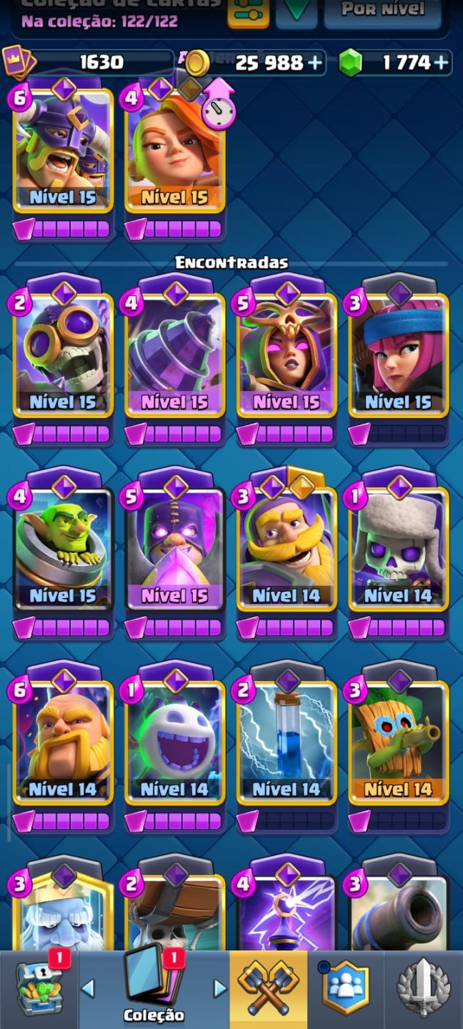 CONTA DE CLASH ROYALE FULL ACESSO