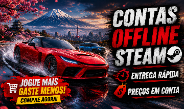 JOGOS RECENTES DA STEAM EM CONTAS OFFLINES! (MELHORES PREÇOS E COM BRINDE!)