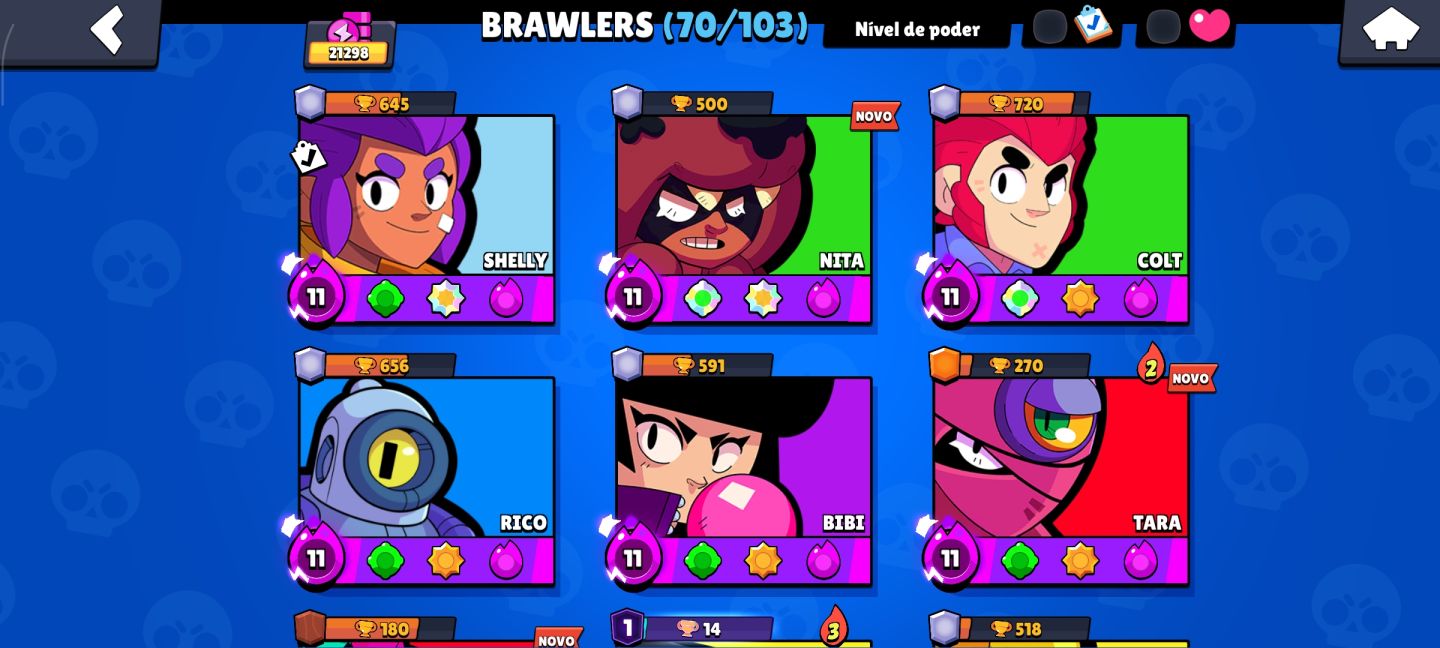 Conta Brawl stars 21k