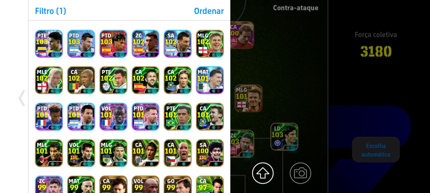 CONTA EFOOTBALL RARA ANTIGA SÓ KONAMI ID