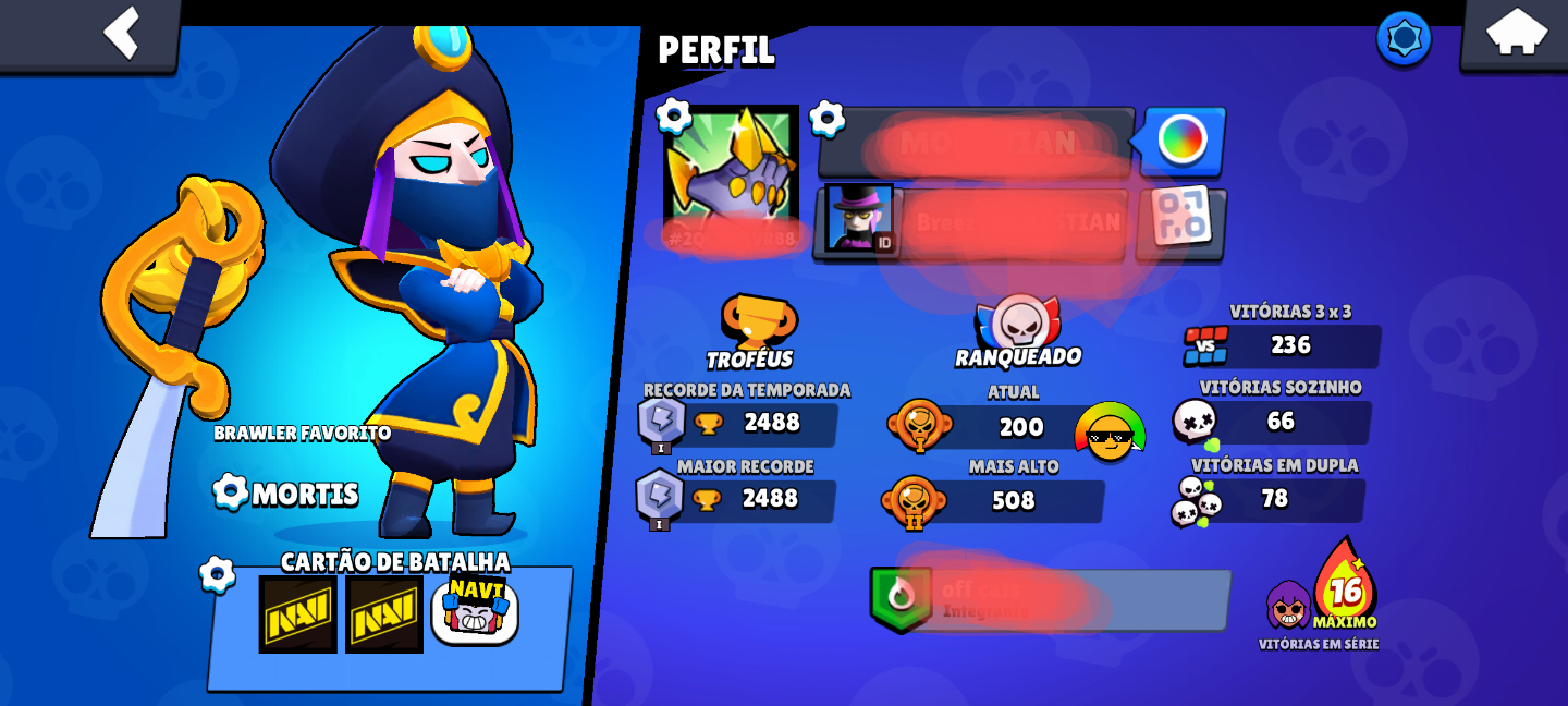 CONTA BRAWL STARS! PROMO LIMITADA