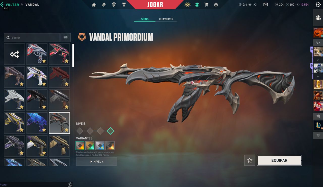 CONTA COM CHAVEIRO IMORTAL - ÚNICO DONO, FULL ACESSO E COM MUITA SKIN!
