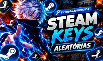 [PROMOÇÃO] STEAM KEYS ALEATÓRIAS | ENTREGA AUTOMÁTICA