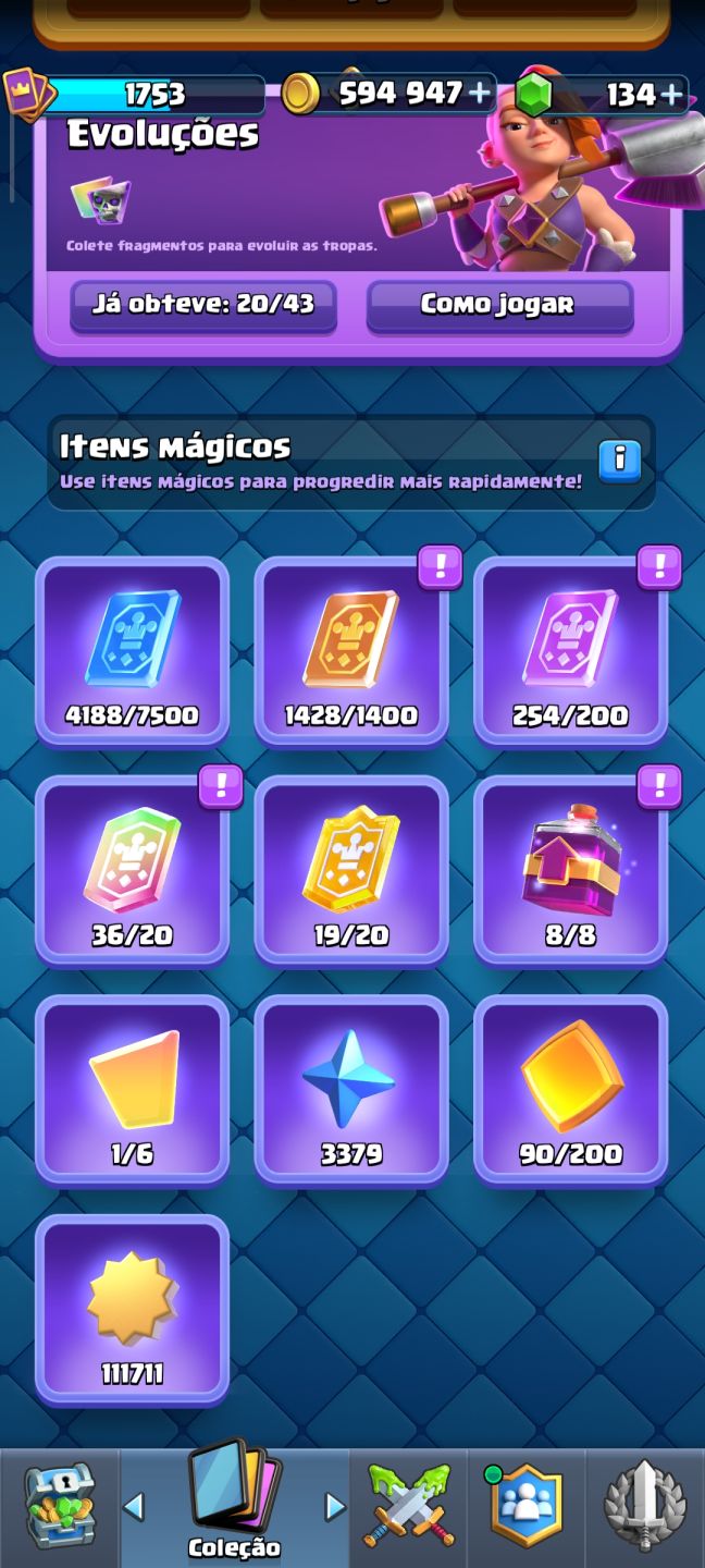 Conta de Clash Royale | INFORMAÇÕES ABAIXO