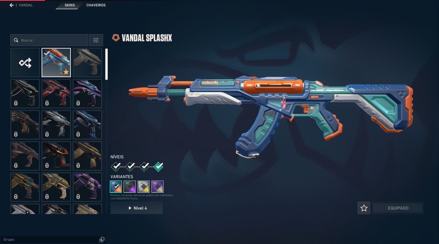 CONTA VALORANT FA |VANDAL SPLASHX |PHANTOM SUBLIME 2.0 LANÇA-CHAMAS MARCHA SOLAR
