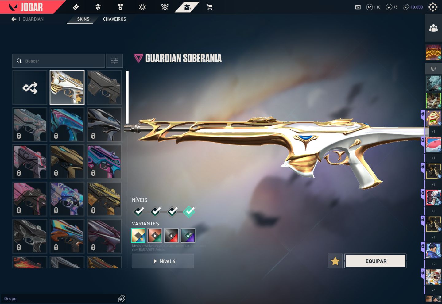 Conta Valorant | 8 Skins | Oni Phantom | 2 Vandals | 2 Sheriffs | Xerøfang