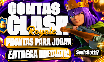 PROMOÇÃO!! - Contas Clash Royale Com Imagens ESCOLHA A SUA! (FULL ACESSO)