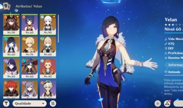 GENSHIN HutaoC2+bis, Yelan, AyakaC1, Raiden+bis, Exploração BAIXÍSSIMA
