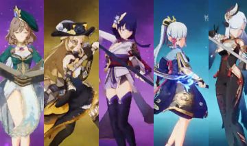 EMAIL/ANIVER LIVRE-ASIA-AYAKA+BIS+RAIDEN+NAVIA+SHENHE+4 T5+LISA SKIN+17 GIROS