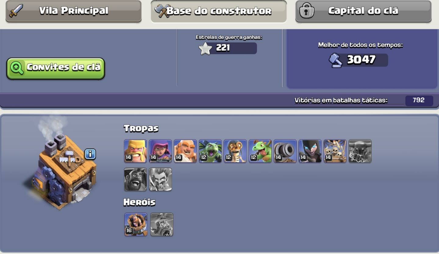 CONTA CV12 RECENTE(CV 11 FULL) + CC8 RUSHADO