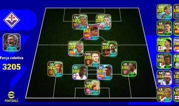 Conta de efootball com o melhor atacante do jogo, etoo 107