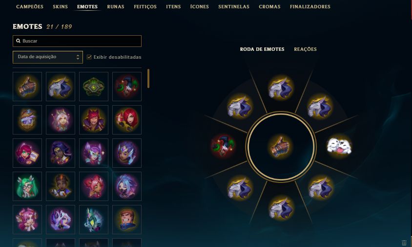 CONTA PLATINA 3 / 12 SKINS / GAREN CRIADOR MITICO / TALON VELHO OESTE / 4.6K EA