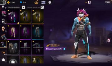 CONTA TOP FF full top criminal, aventureiro, 3 punhos, +670 peita, 3 angelical