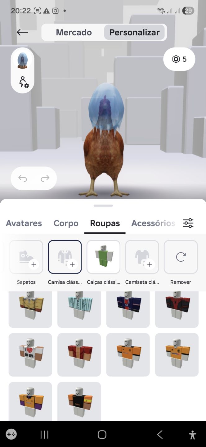 Conta de roblox antiga com bastante skins !!!
