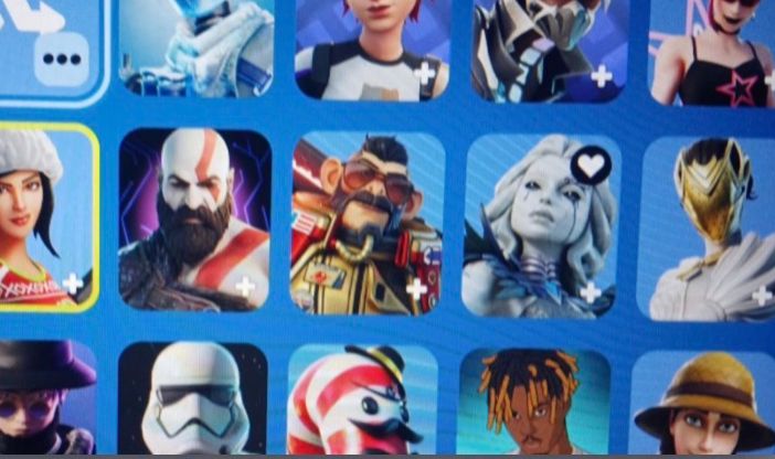 Conta do fortnite com skins raras