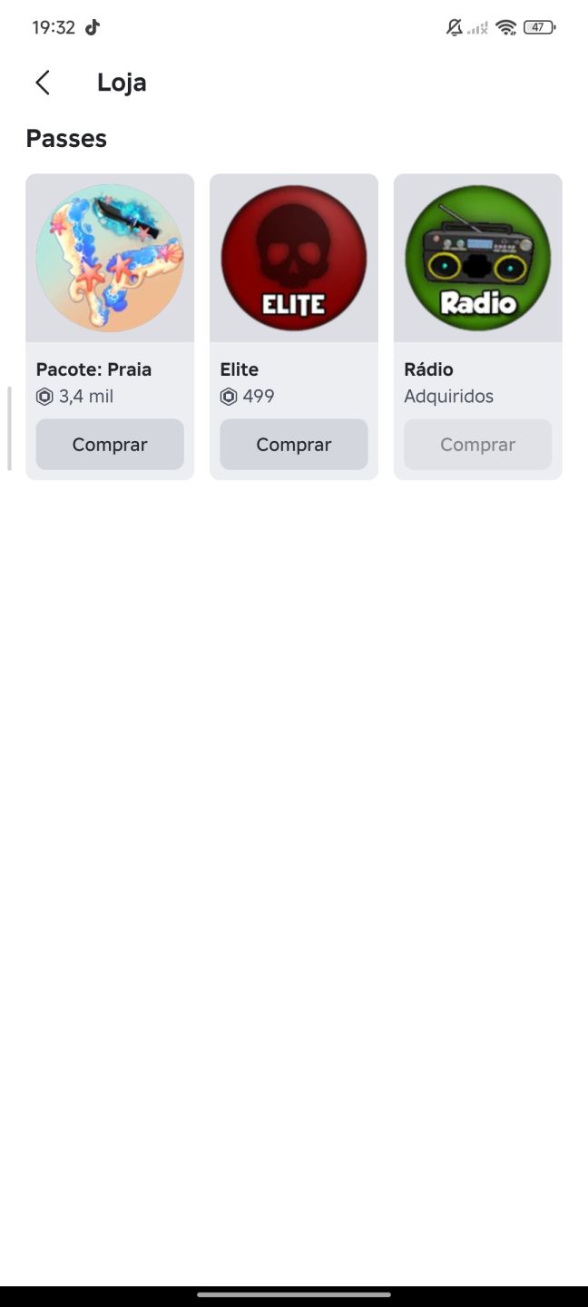 Conta de Roblox