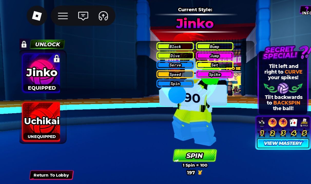 CONTA BASE COM JINKO E SLOT LIVRE | VOLLEYBALL LEGENDS