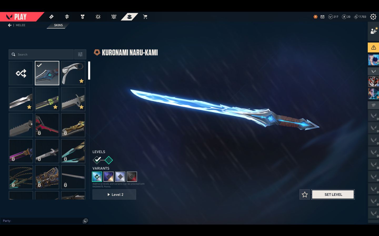 Conta Valorant Kuronami 2.0