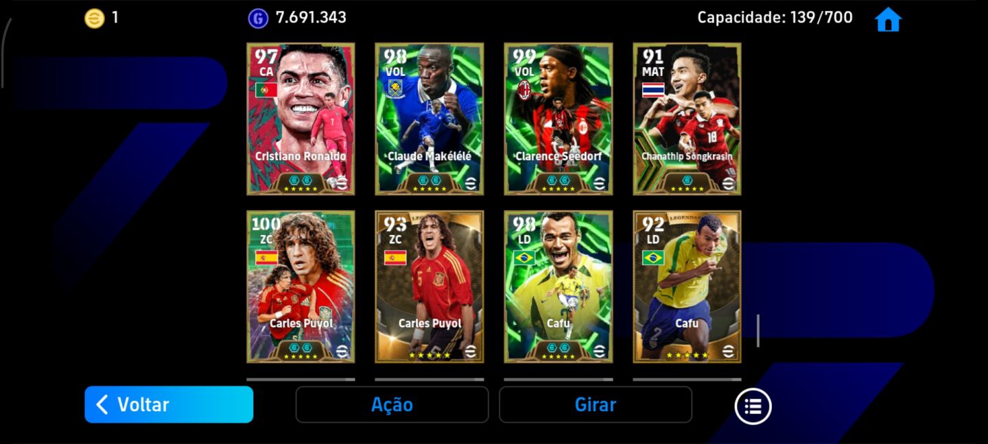 Conta efootball meta