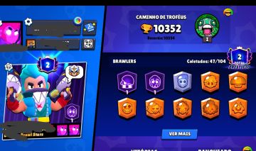 Conta de brawl stars com 47 brawles