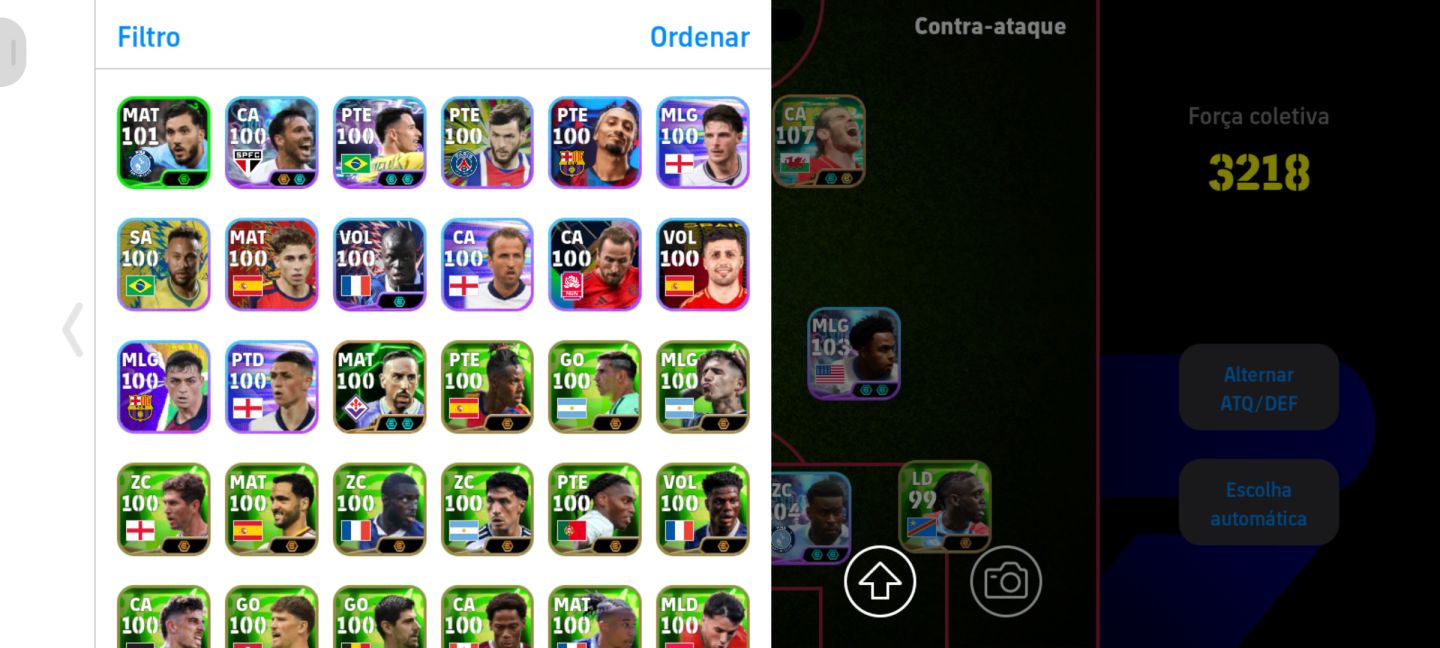 Conta braba, muito boa com CR7 the last dance, boa pra divisão e campeonato