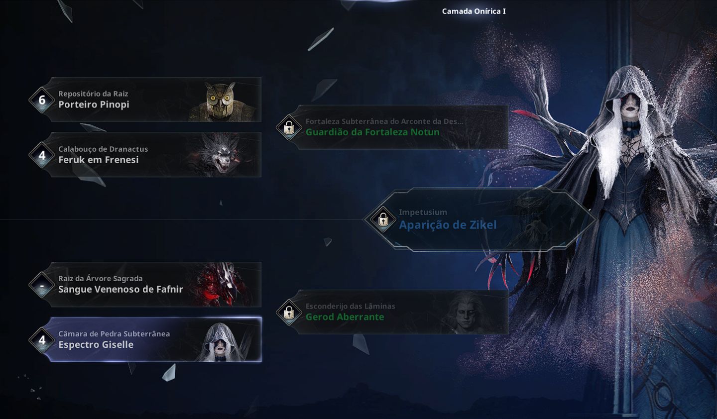 CONTA AION 2 CLERIC 2200 DE GS,96kCP, LV 45 COM ARQUEIRA ALT LV 45